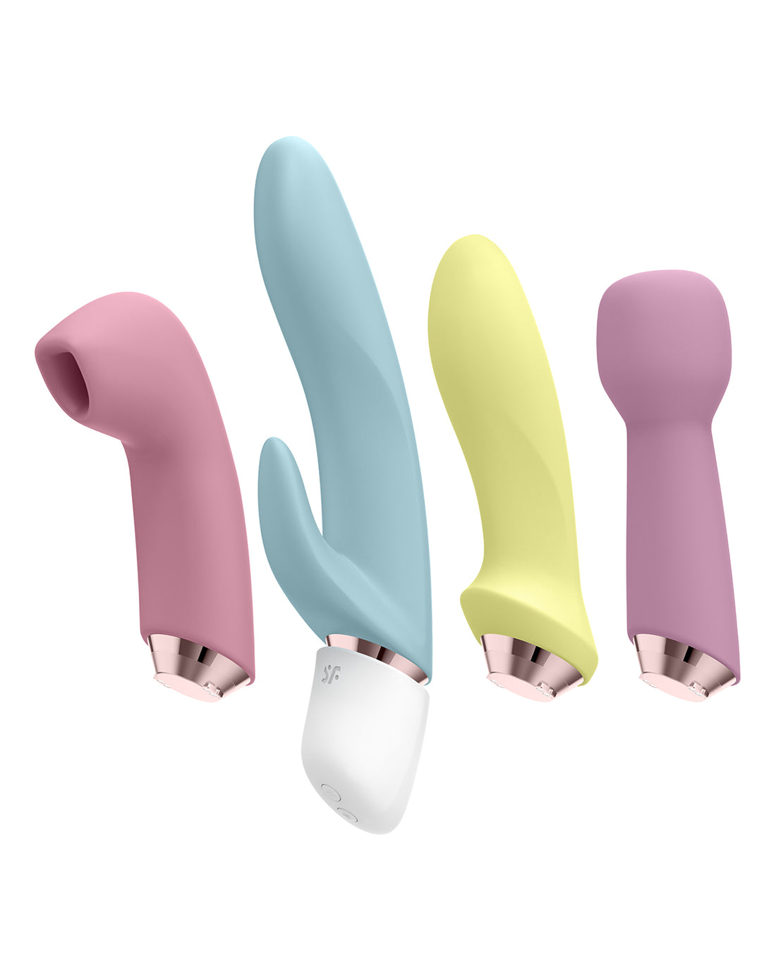 Satisfyer Marvelous Four zestaw 4 gadżetów stymulacja falami powietrza + wibracje