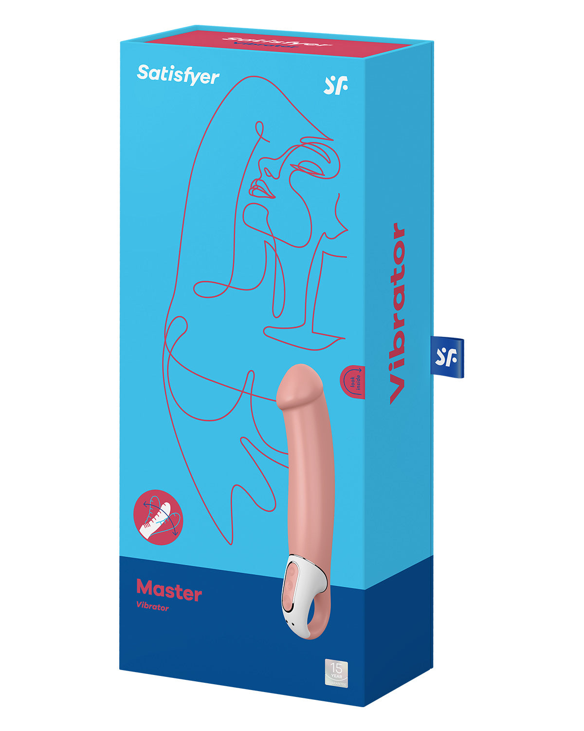 Satisfyer Master realistyczny wibrator beżowy