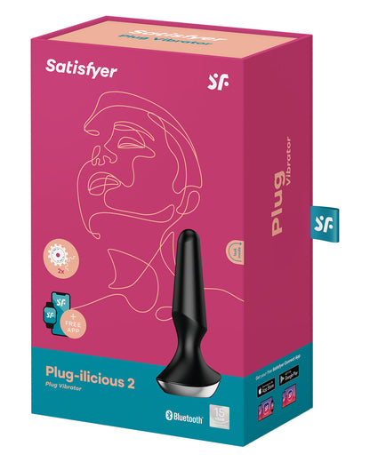 Satisfyer Plug-ilicious 2 wibrujący korek analny