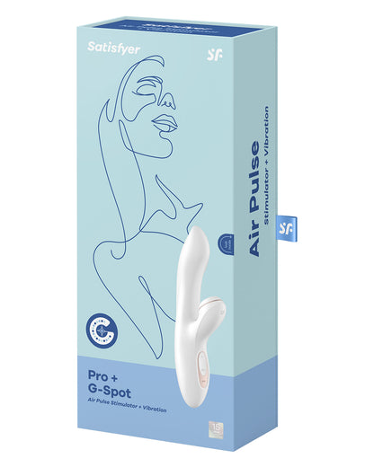 Satisfyer Pro+ G-Spot wibrator króliczek z bezdotykowym stymulatorem łechtaczki