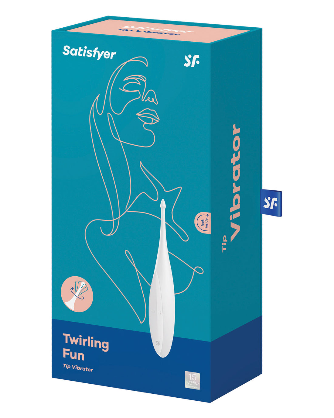 Satisfyer Twirling Fun stymulator z rotującą końcówką