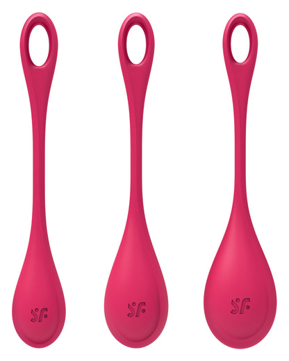 Satisfyer Yoni Power 1 zestaw kulek do ćwiczenia mięśni kegla