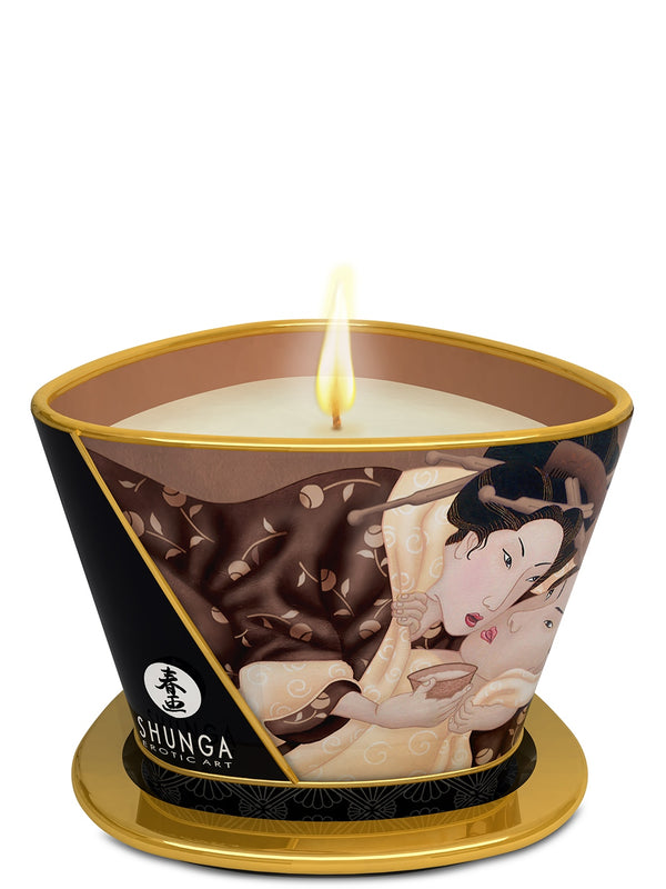Shunga świeca do masażu czekolada 170 ml