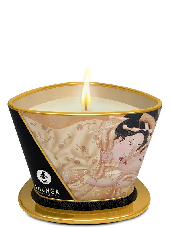 Shunga świeca do masażu wanilia 170 ml