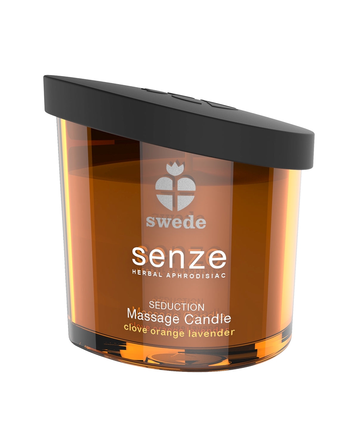 Swede Seduction świeca do masażu goździk, pomarańcza, lawenda 50 ml