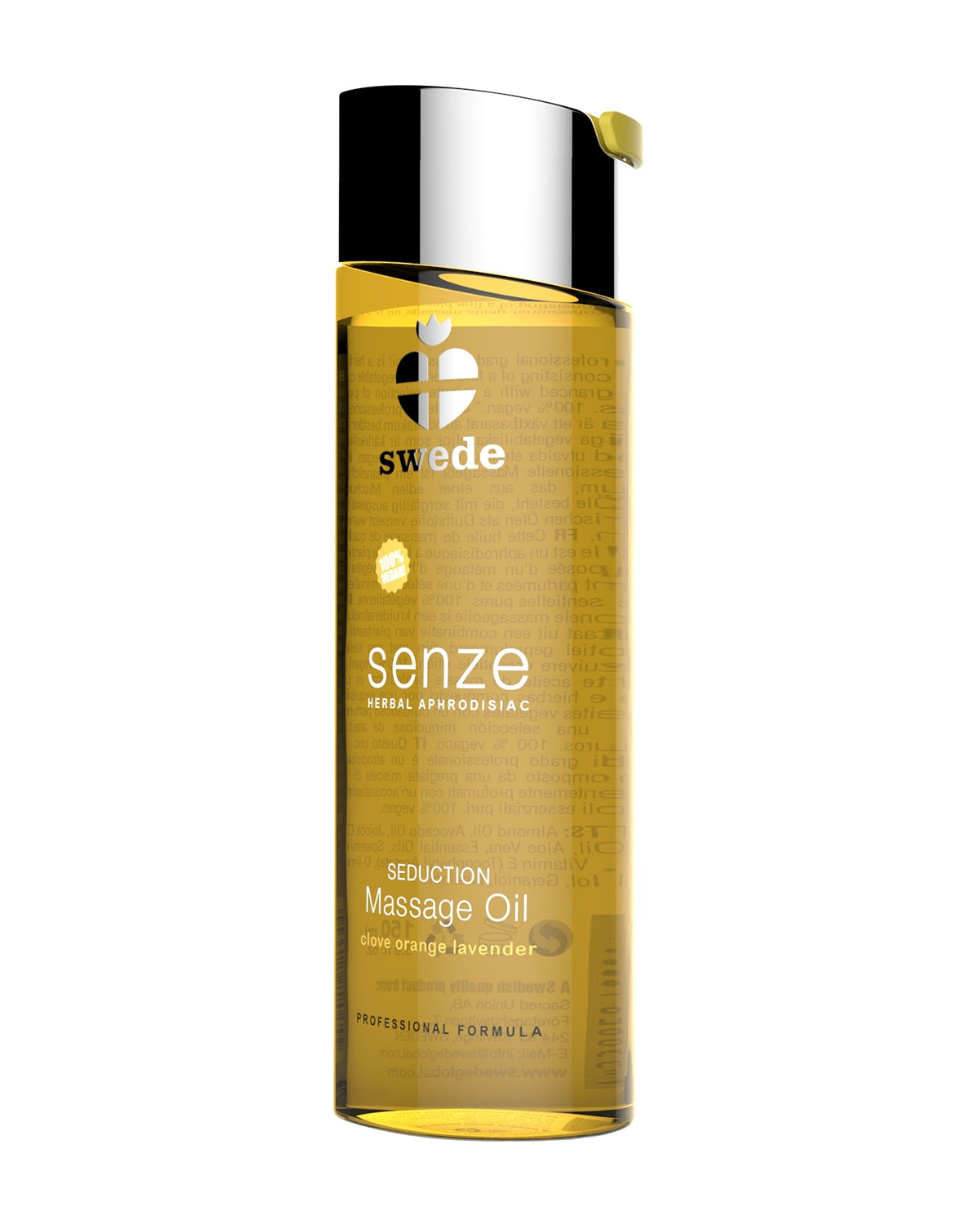 Swede Senze Massage Oil olejek do masażu goździk, pomarańcza, lawenda 150 ml