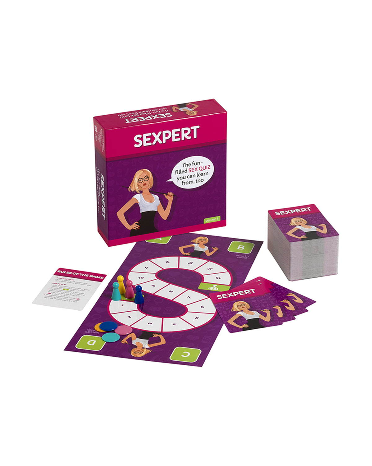 Tease &amp; Please Sexpert erotic game in English language