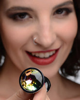 Aluminiowy korek analny rozmiar S Rainbow Prism Gem XR Brands