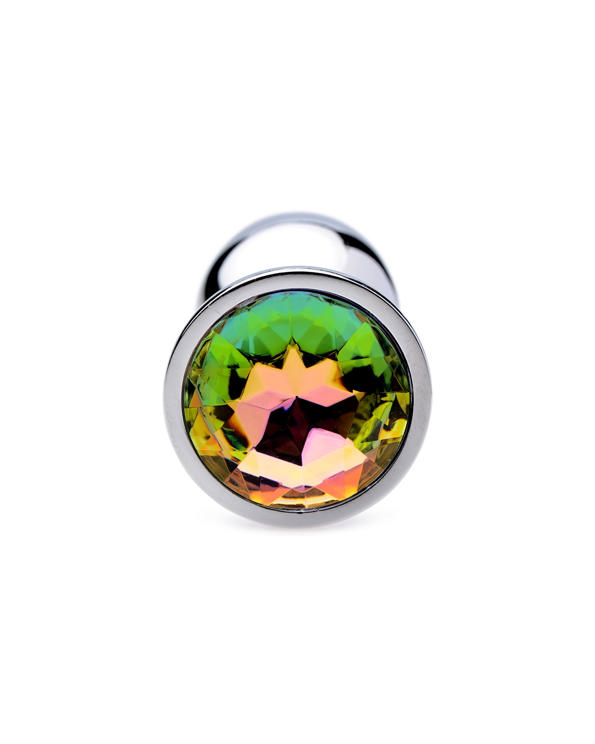 Aluminiowy korek analny rozmiar S Rainbow Prism Gem XR Brands
