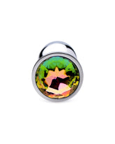 Aluminiowy korek analny rozmiar S Rainbow Prism Gem XR Brands