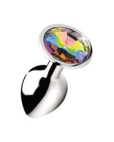 Aluminiowy korek analny rozmiar S Rainbow Prism Gem XR Brands