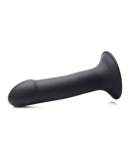 XR Brands Squeeze-It Phallic silikonowe dildo z przyssawką czarne
