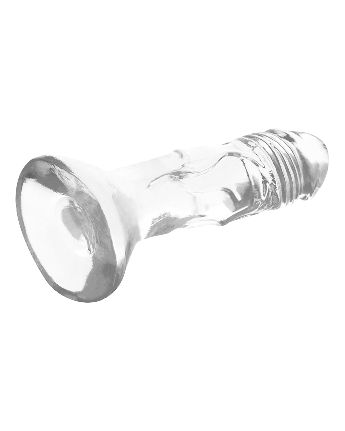 XRAY Clear Cock with Balls transparentne dildo 12 cm x 2.6 cm