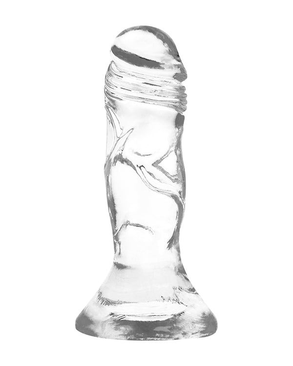 XRAY Clear Cock with Balls transparentne dildo 12 cm x 2.6 cm