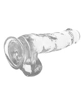 XRAY Clear Cock with Balls transparentne dildo 18 cm x 3.8 cm