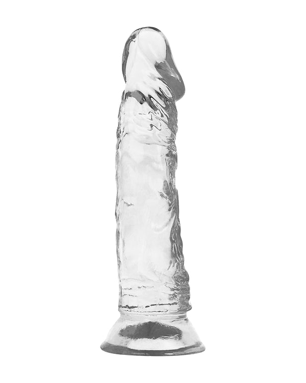 XRAY Clear Cock with Balls transparentne dildo 19 cm x 4 cm